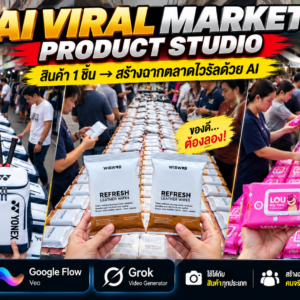 GEM#7 AI VIRAL MARKET PRODUCT STUDIO ตลาดเก่า